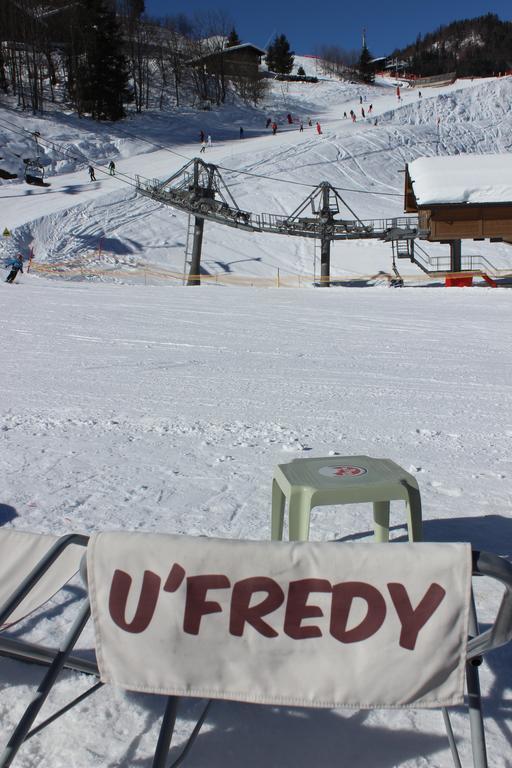 Hotel Restaurant U'Fredy La Clusaz Dış mekan fotoğraf