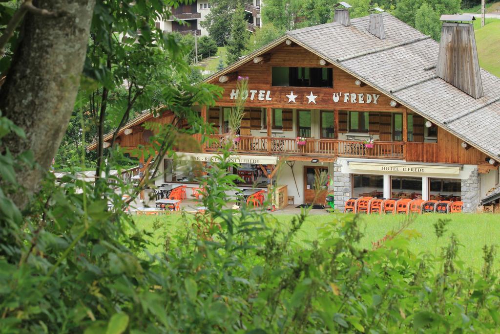 Hotel Restaurant U'Fredy La Clusaz Dış mekan fotoğraf