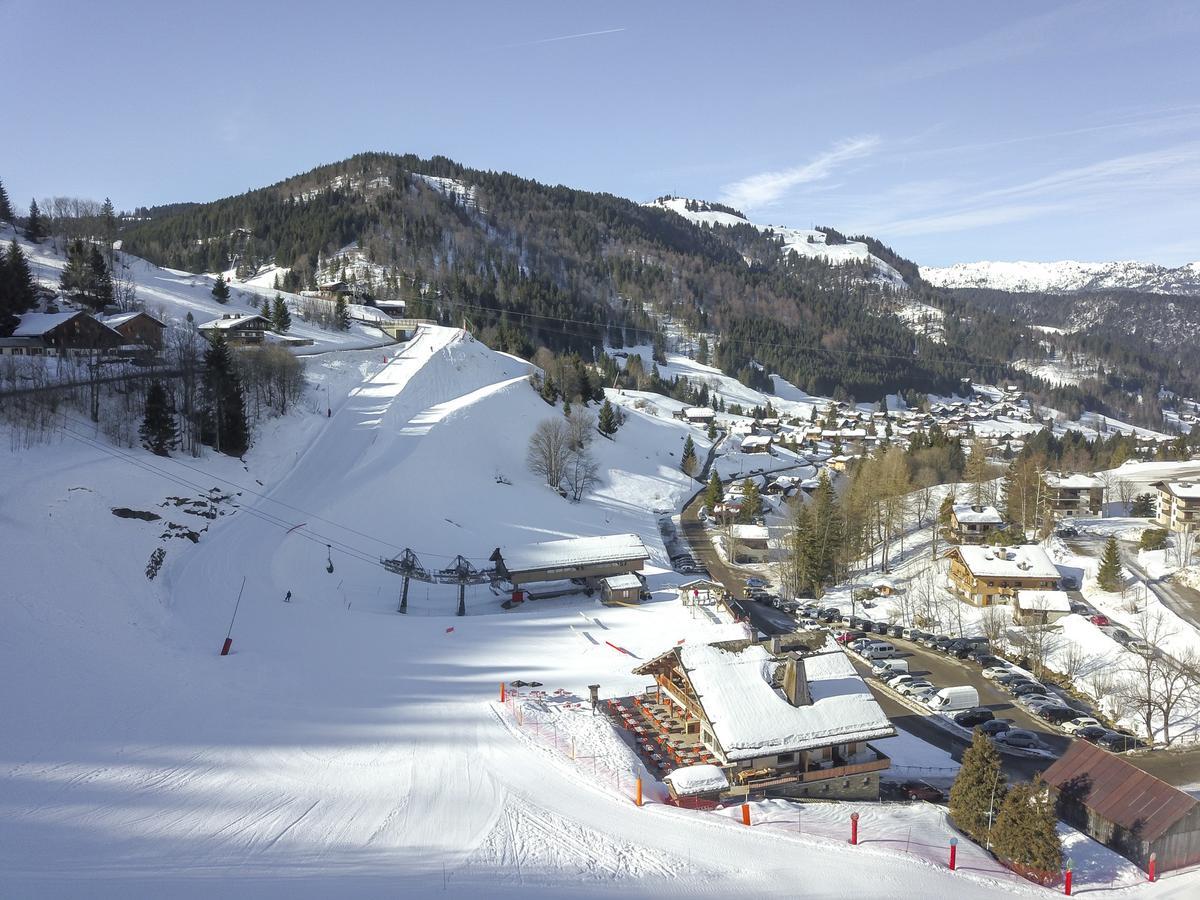 Hotel Restaurant U'Fredy La Clusaz Dış mekan fotoğraf
